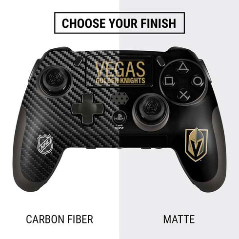 NHL Vegas Golden Knights Lineup PlayStation Scuf Vantage 2 Controller Skin